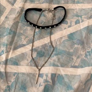 Two in One choker and necklace